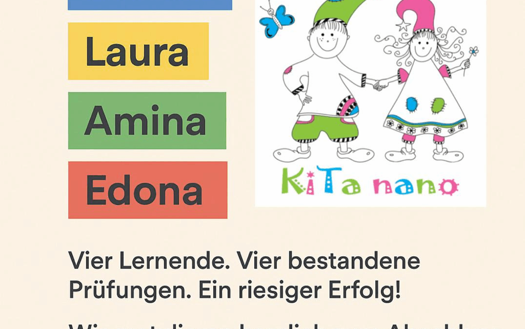 🎓 Erfolgreicher Lehrabschluss – alle vier Lernenden haben es geschafft! 🎉